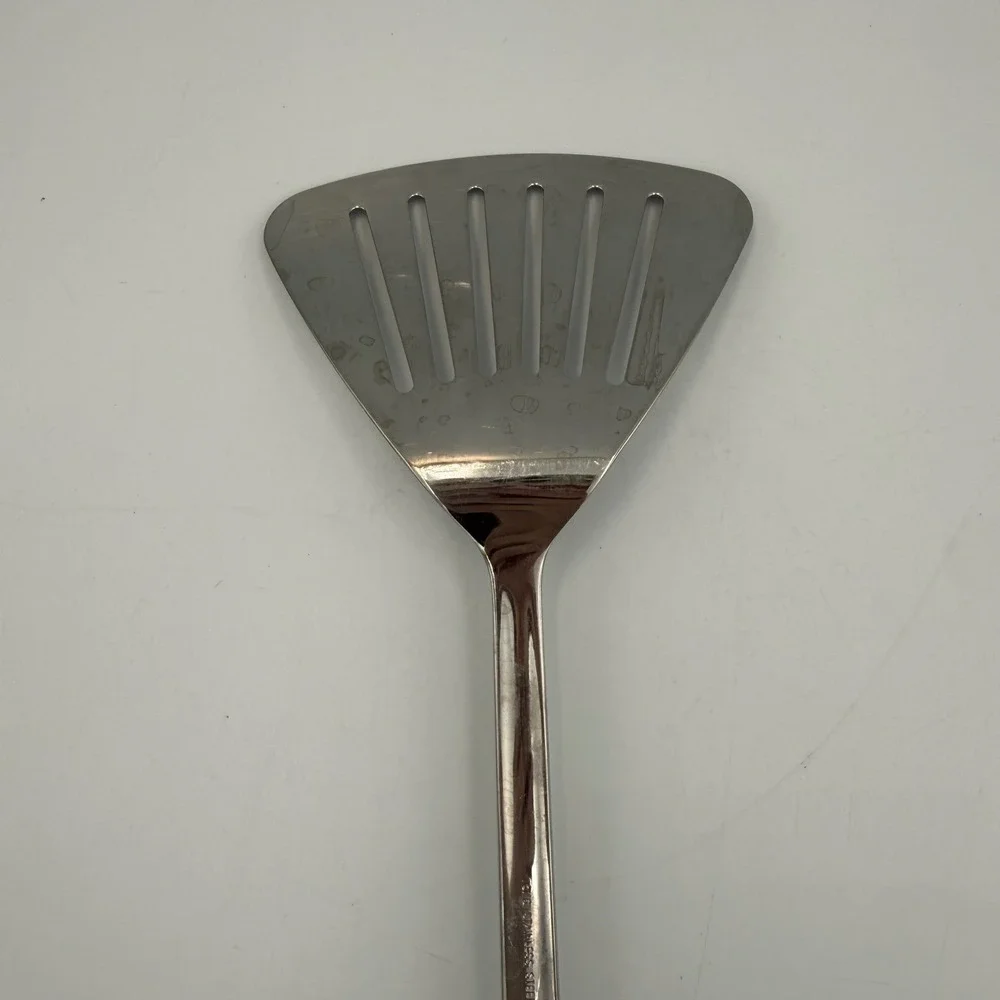 Copco Slotted Spatula Turner 18/8 Stainless Steel Black Handle Kitchen Tool